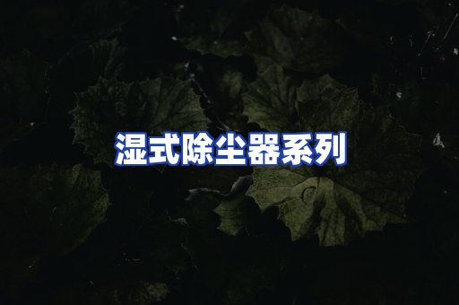 湿式除尘器系列